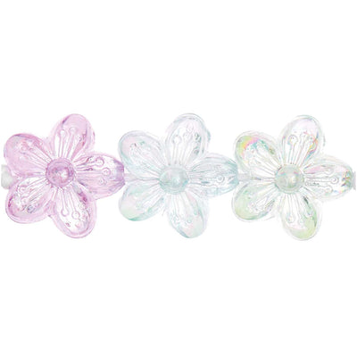 Pack de Mostacillas con Forma de Flor Ponii Beads  Ocean Mix Holographic (12pcs)