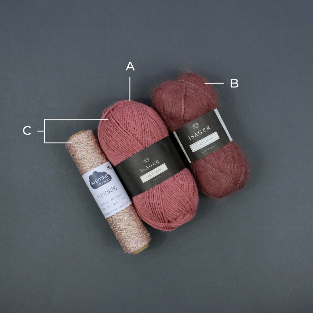 Kit de Hilados "Moulin Rouge" de Pope Vergara <br> Elegir Color