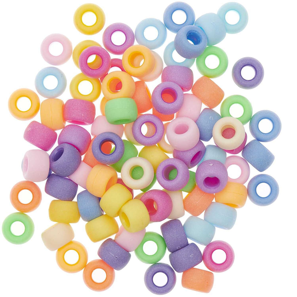 Pack de Mostacillas Ponii Beads <br> Matt Rainbow 9x6mm - 400 unidades
