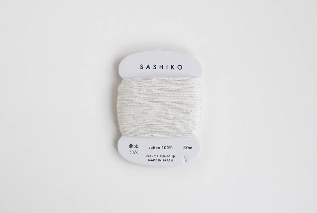 Hilos Sashiko <br> Grueso (Thick) en Bobina 30 mts