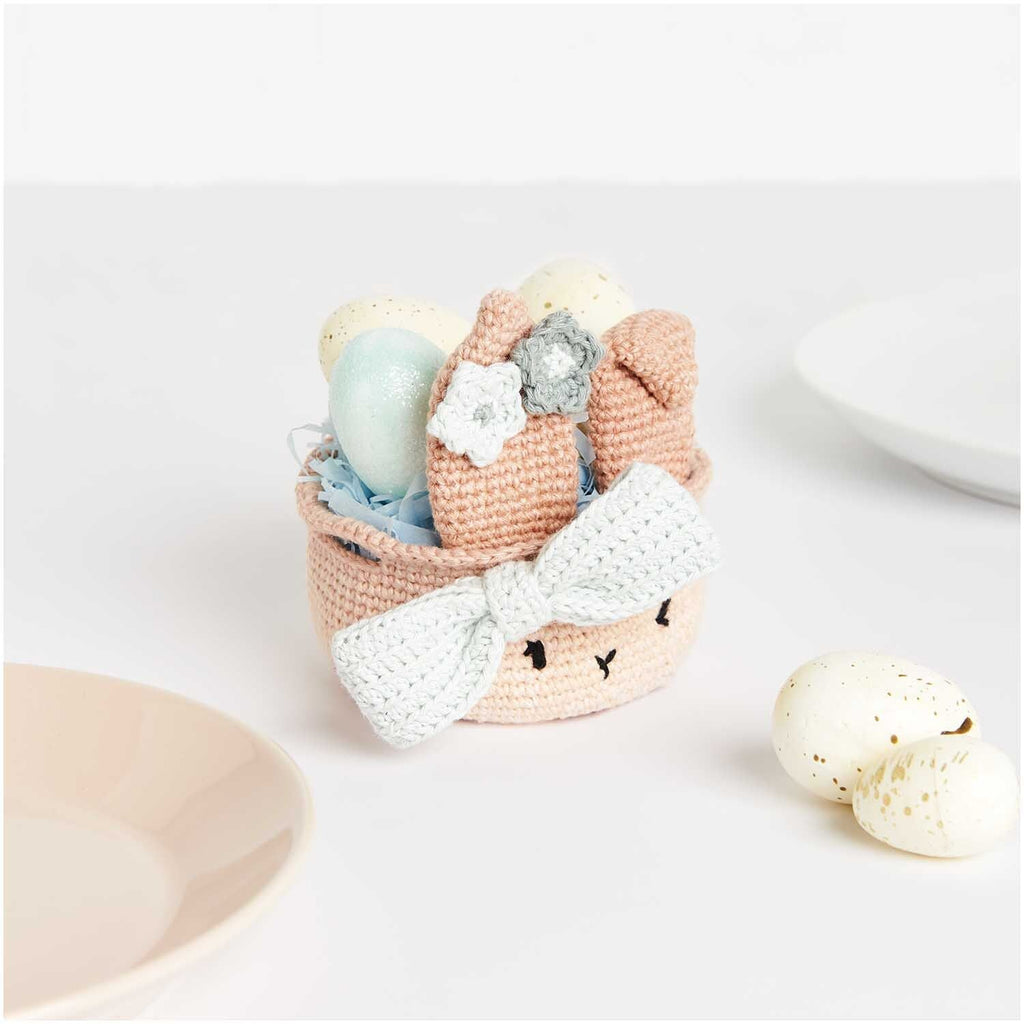 Kit de Tejido Amigurumi "Easter Basket" <br> Color Beige