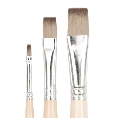 Pincel Plano Sintético  Elegir Medida