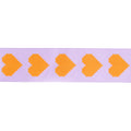 Cinta de Tafetán Para Regalos y Decoraciones <br> Colección "Pixel Hearts," 38mm/3 metros (Elegir Color)