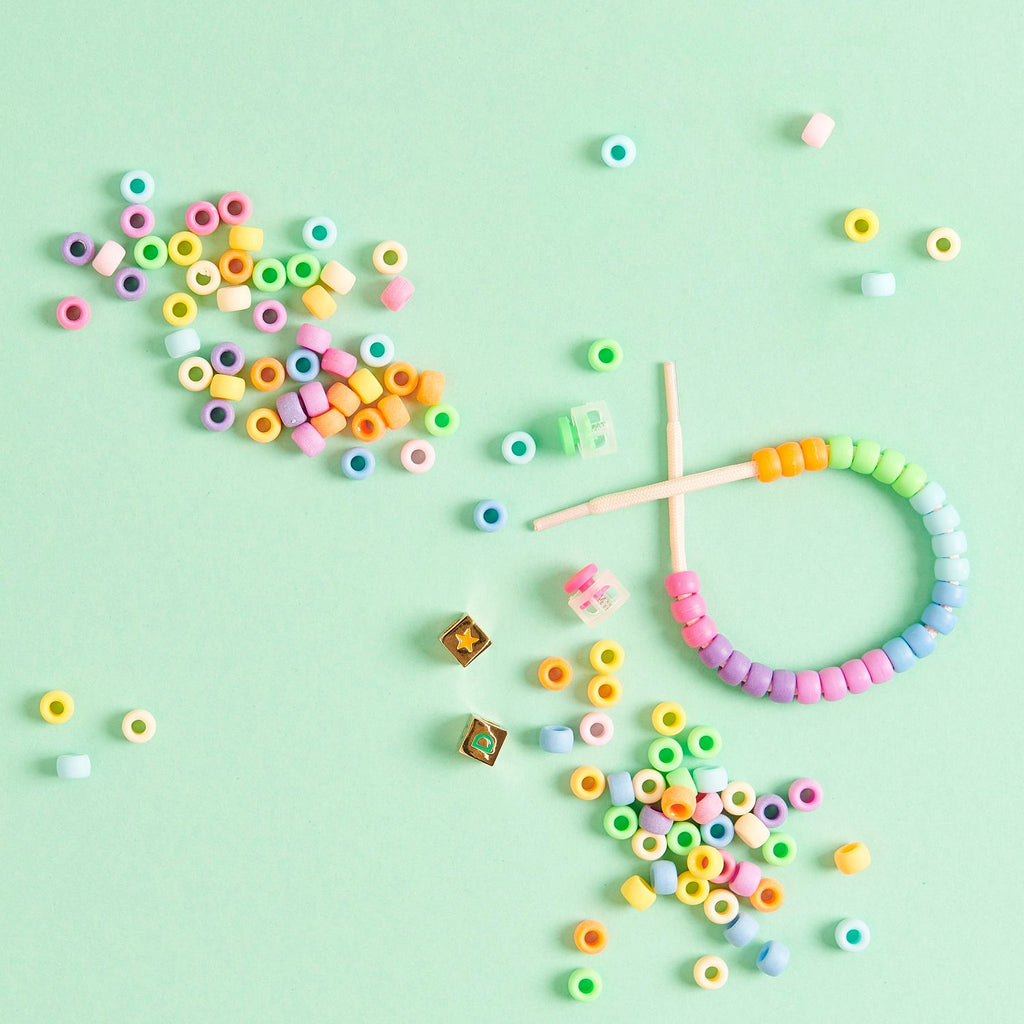 Pack de Mostacillas Ponii Beads <br> Matt Rainbow 9x6mm - 400 unidades