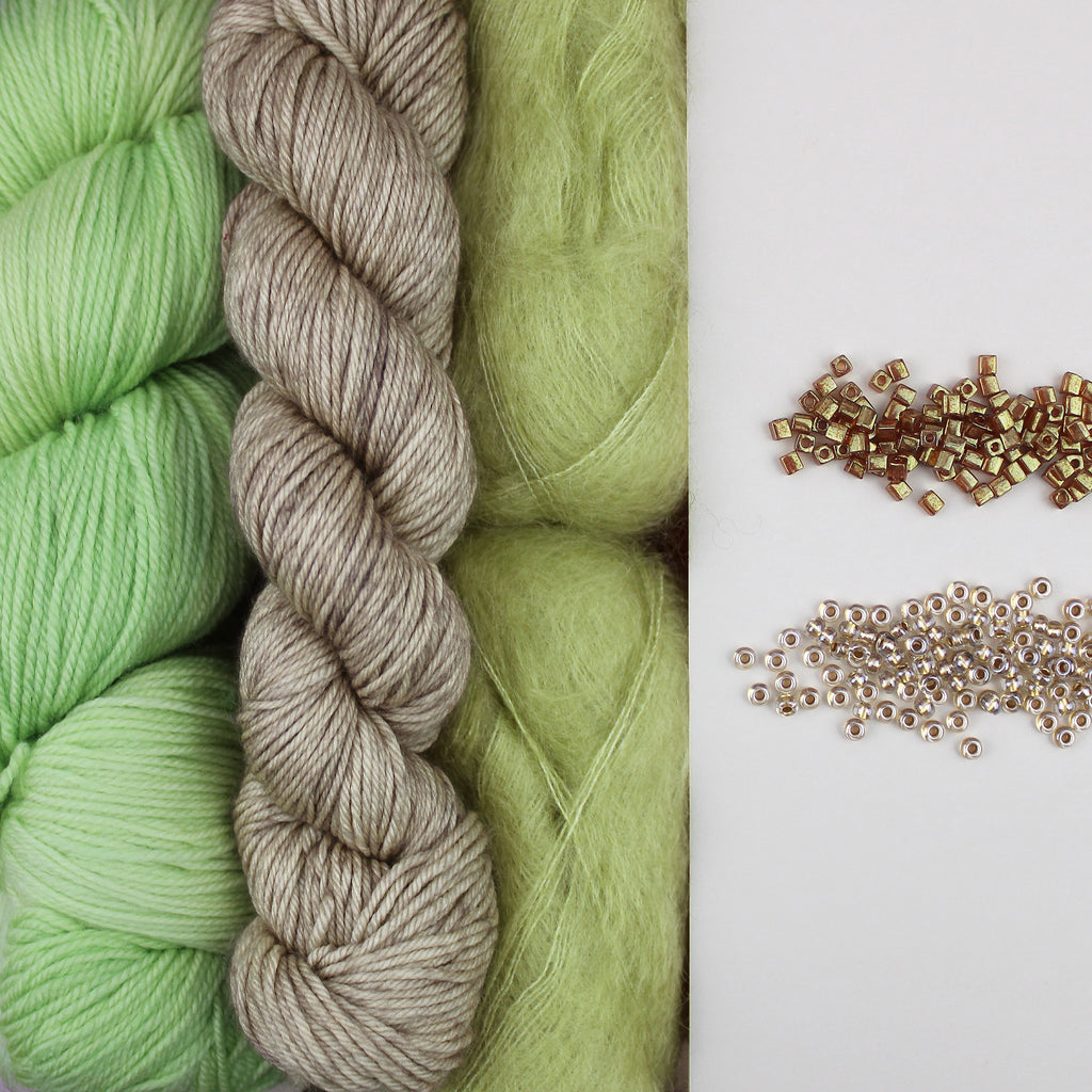 Kit de Tejido Suéter "Aurea" de Pope Vergara <br> Elegir Color