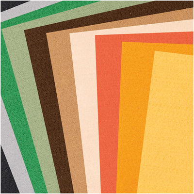 Set Láminas de Fieltro  Colores Animals