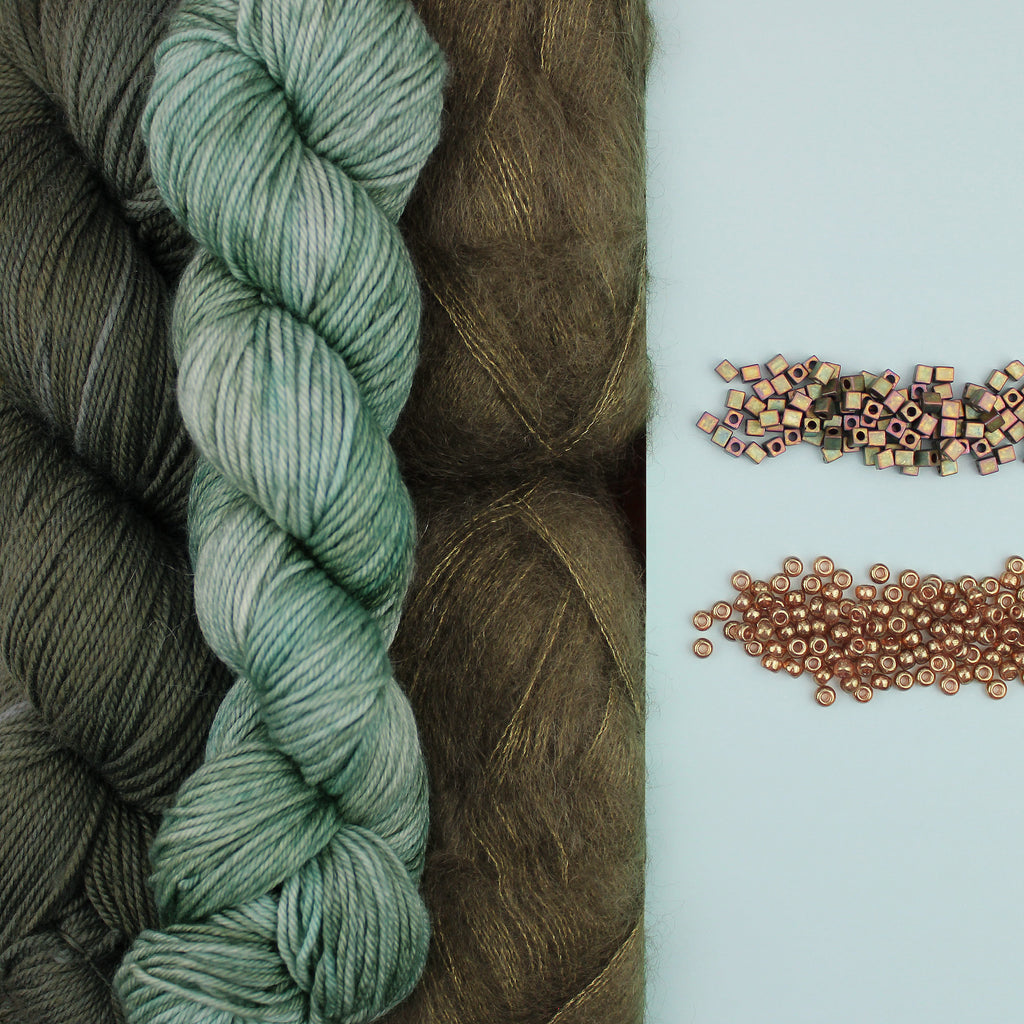 Kit de Tejido Suéter "Aurea" de Pope Vergara <br> Elegir Color