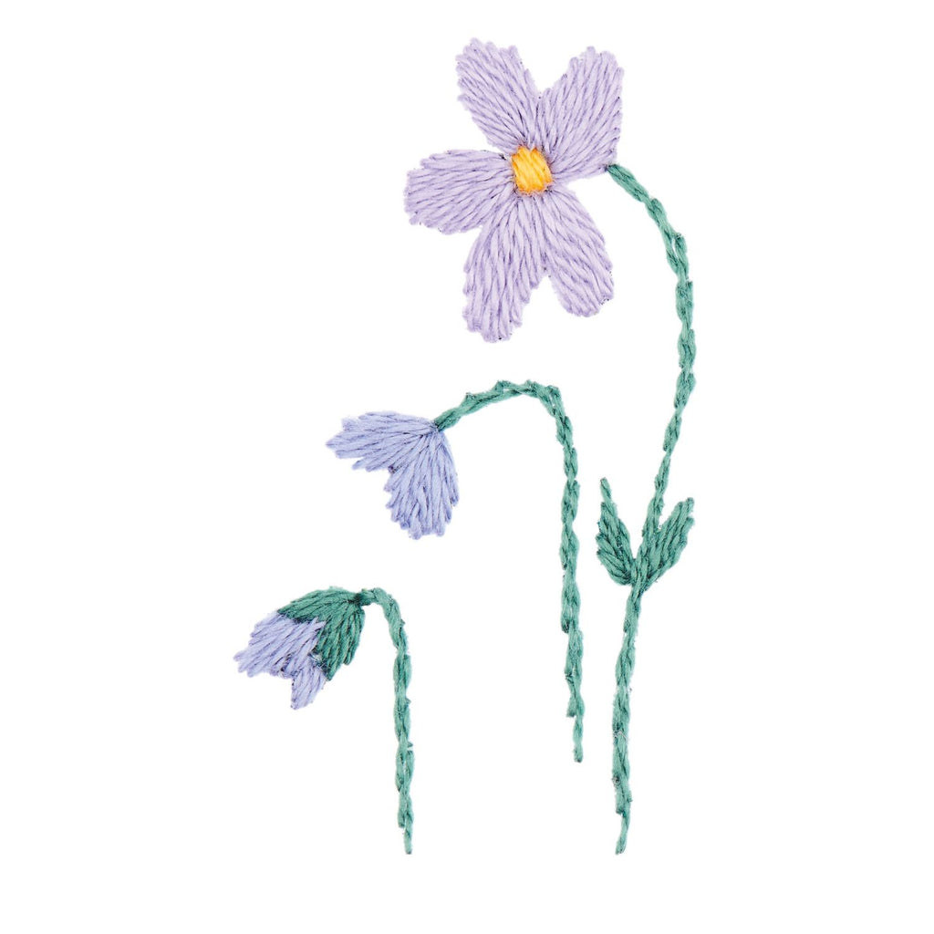 Kit de Bordado Stick and Stitch <br> Flowers and Bee