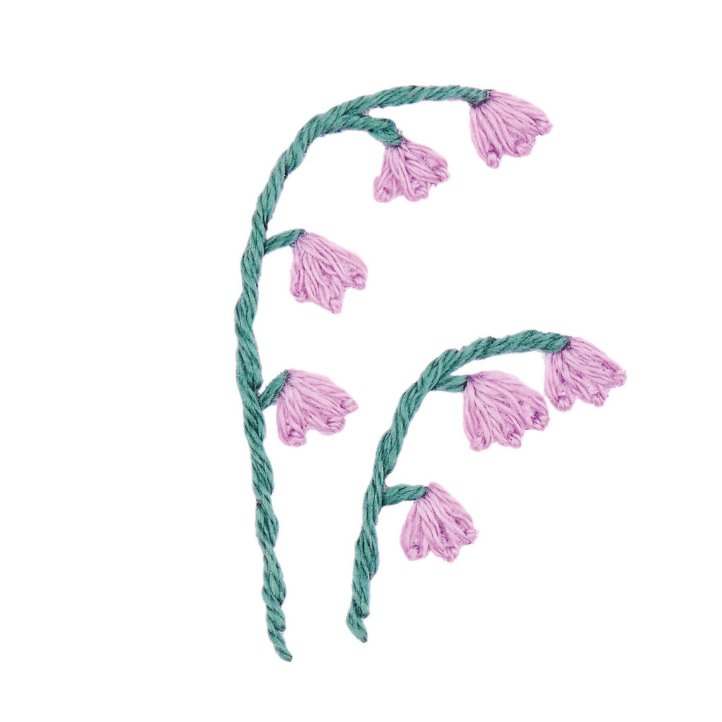 Kit de Bordado Stick and Stitch <br> Flowers and Bee