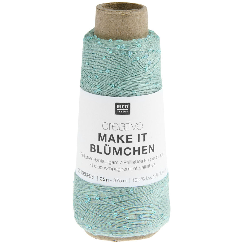 Creative Make It Blümchen <br> (100% Lyocell y Lentejuelas con Forma de Flor)