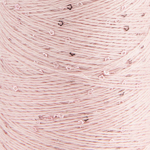 Rico Design Creative Make It Blümchen – hilo acompañante con lentejuelas flor, 25 g 375 m