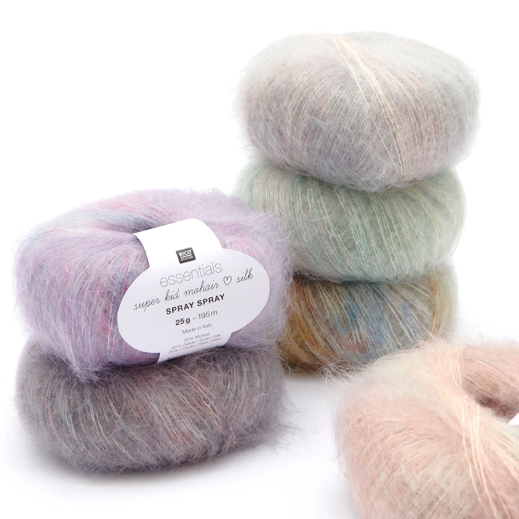 Essentials Super Kid Mohair Loves Silk Spray Spray <br> (70% Mohair / 30% Seda)