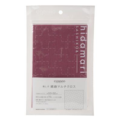 Tela Algodón-Lino con Diseño Sashiko 