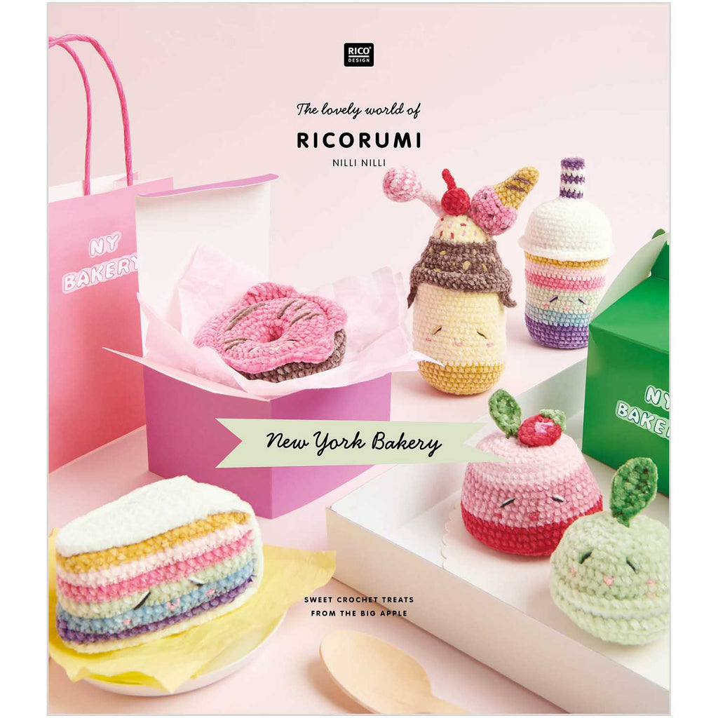 Cuadernillo Amigurumis <br> Ricorumi "New York Bakery"