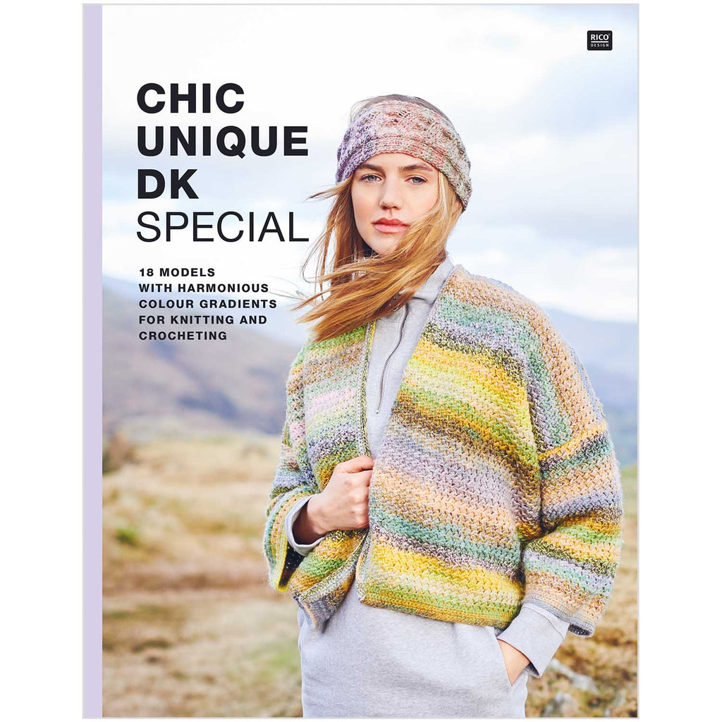 Libro "Chic Unique DK Special" <br> 18 Patrones a Palillos y Crochet