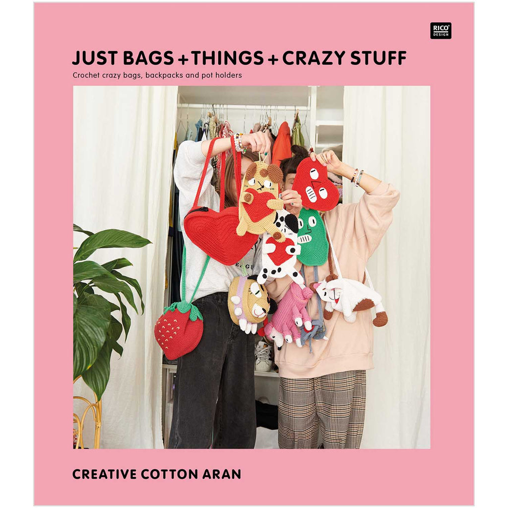 Cuadernillo Crochet <br> "Just Bags + Things + Crazy Stuff"
