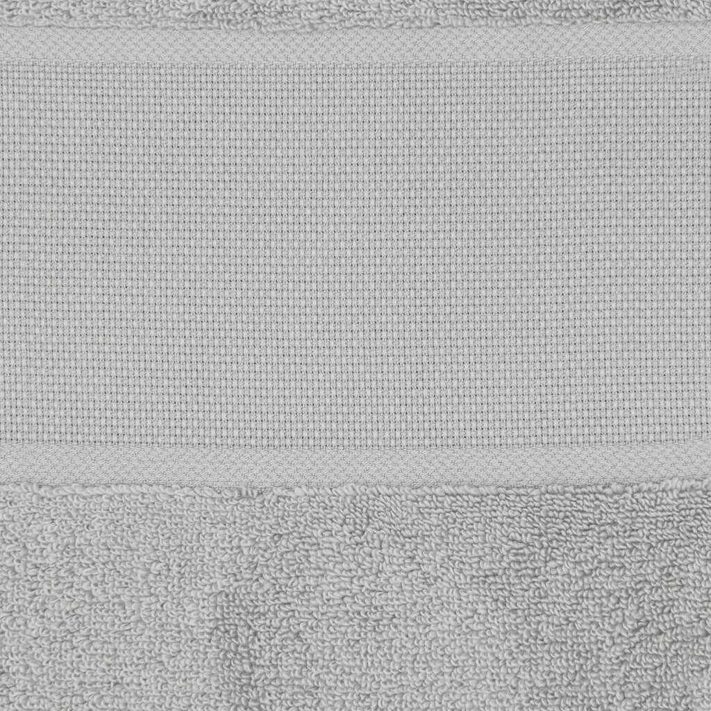 Toalla de Visita Para Bordar Color Gris Claro<br> 100% Algodón