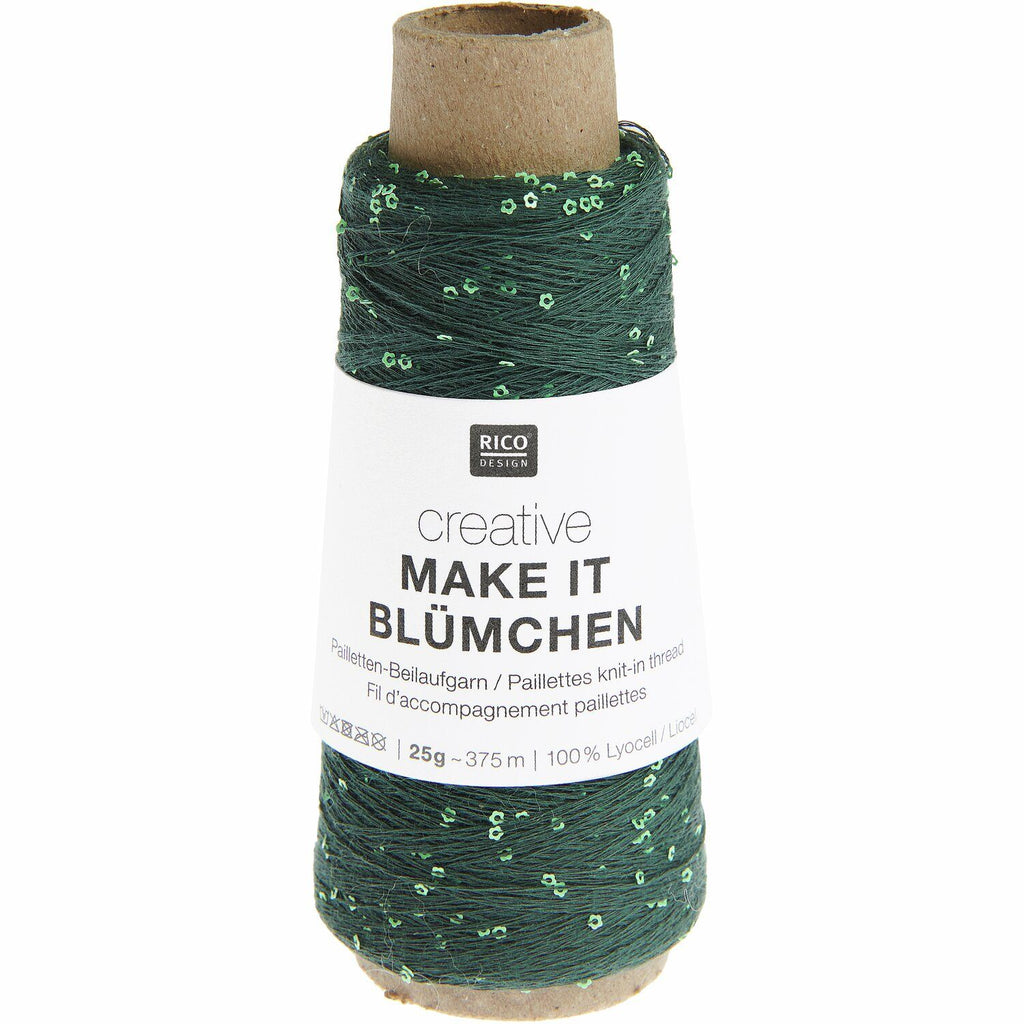 Creative Make It Blümchen <br> (100% Lyocell y Lentejuelas con Forma de Flor)