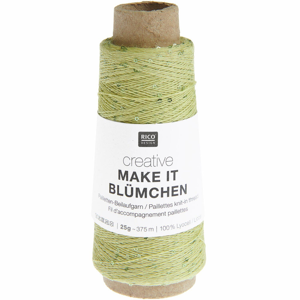 Creative Make It Blümchen <br> (100% Lyocell y Lentejuelas con Forma de Flor)