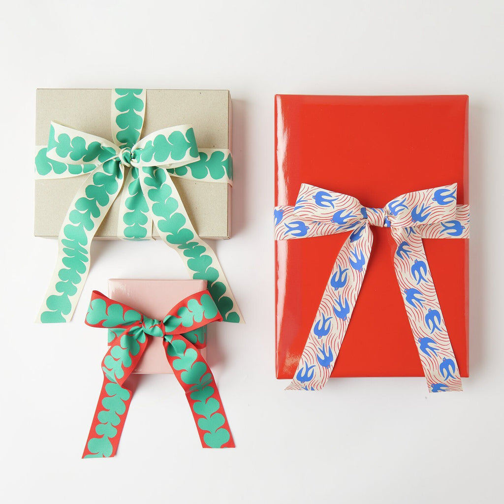 Cinta de Tafetán Para Regalos y Decoraciones <br> Colección "Midsommar Magic" 38mm/3 metros (Elegir Color)