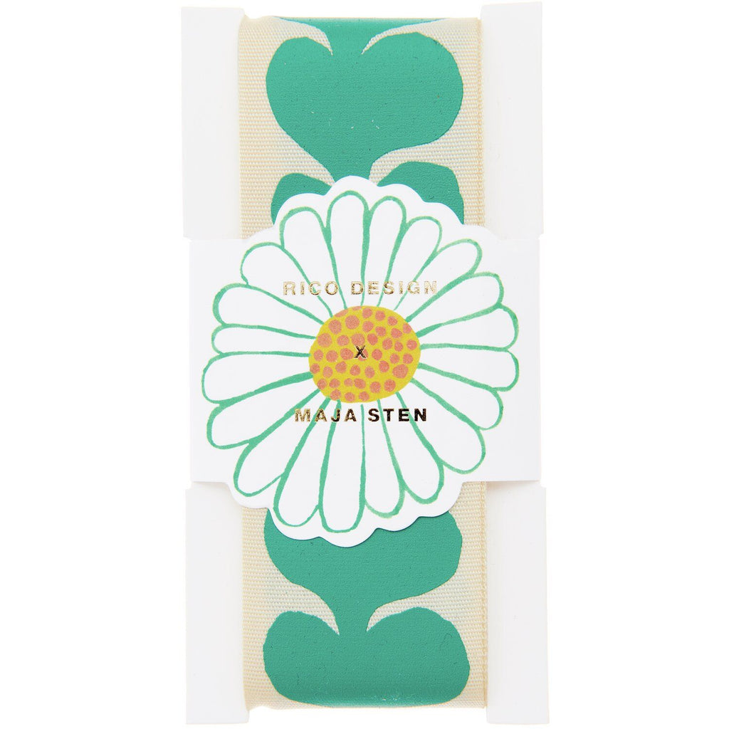 Cinta de Tafetán Para Regalos y Decoraciones <br> Colección "Midsommar Magic" 38mm/3 metros (Elegir Color)