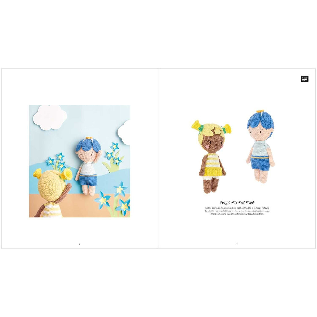 Cuadernillo Amigurumis <br> Ricorumi "Blooming Beauties"