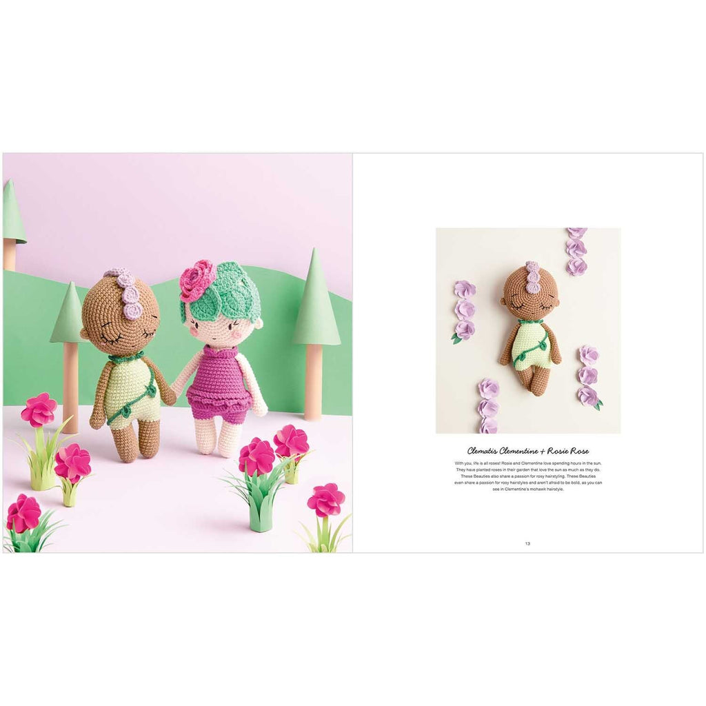 Cuadernillo Amigurumis <br> Ricorumi "Blooming Beauties"