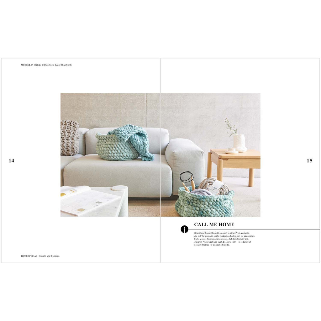 Revista de Tejido "Home Special" <br> Especial Decoración