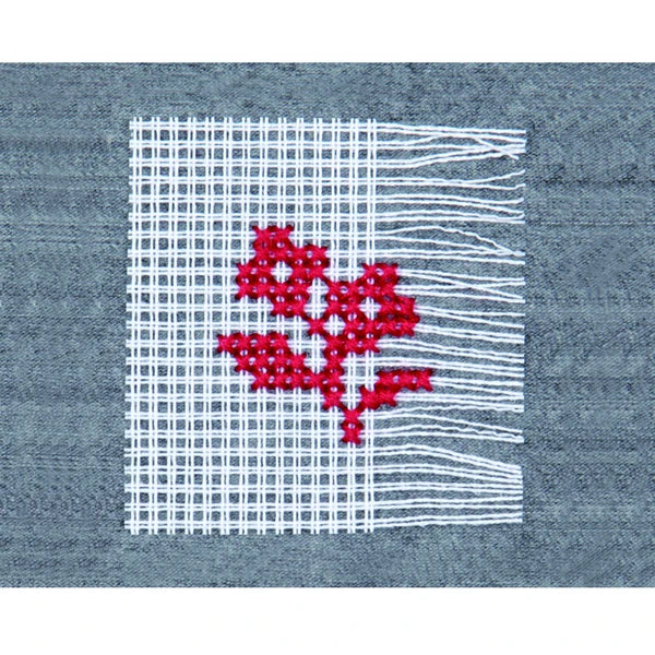 Tela Esterilla de Algodón para Bordado Punto Cruz <br> Diferentes Tamaños