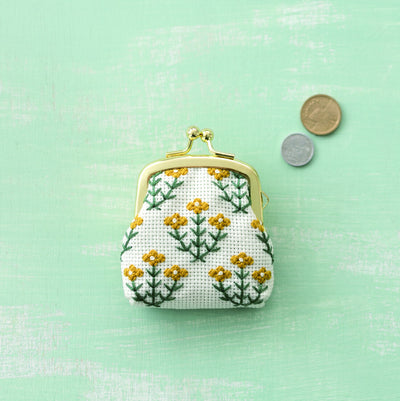 Kit de Bordado Punto Cruz Monedero  