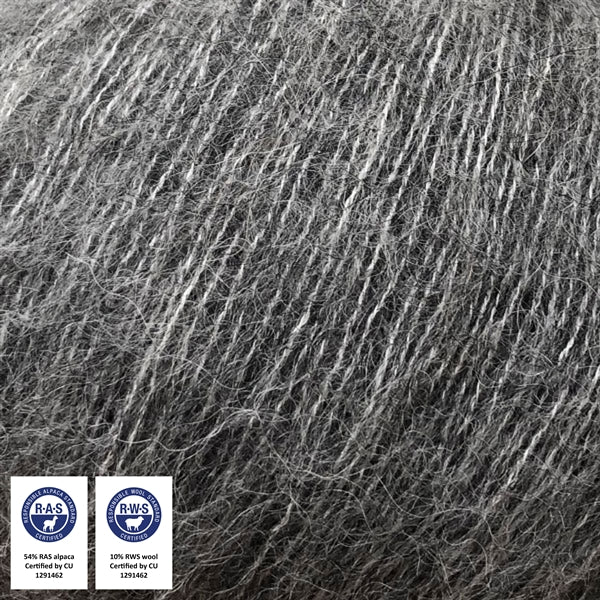 Midnatssol <br> (54% Baby Alpaca / 10% Lana Merino / 36% Tencel)