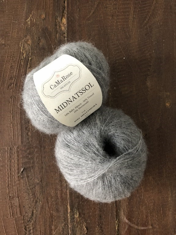 Midnatssol <br> (54% Baby Alpaca / 10% Lana Merino / 36% Tencel)