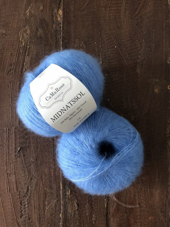 Midnatssol <br> (54% Baby Alpaca / 10% Lana Merino / 36% Tencel)