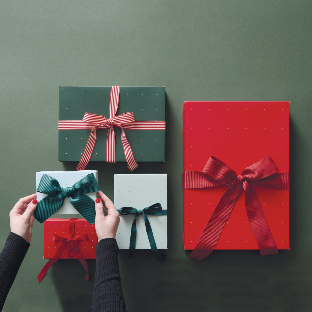 Cinta Poliéster <br> Rayas Red - 50mm Ancho