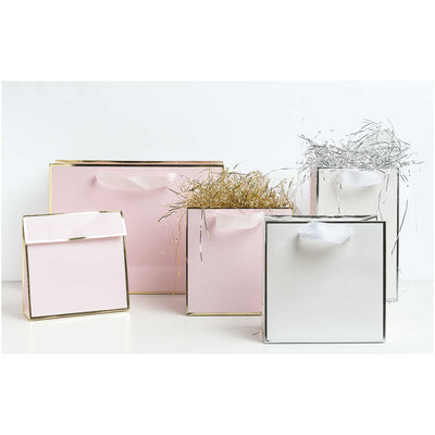 Bolsa Tipo Sobre de Regalo  Pink/Gold