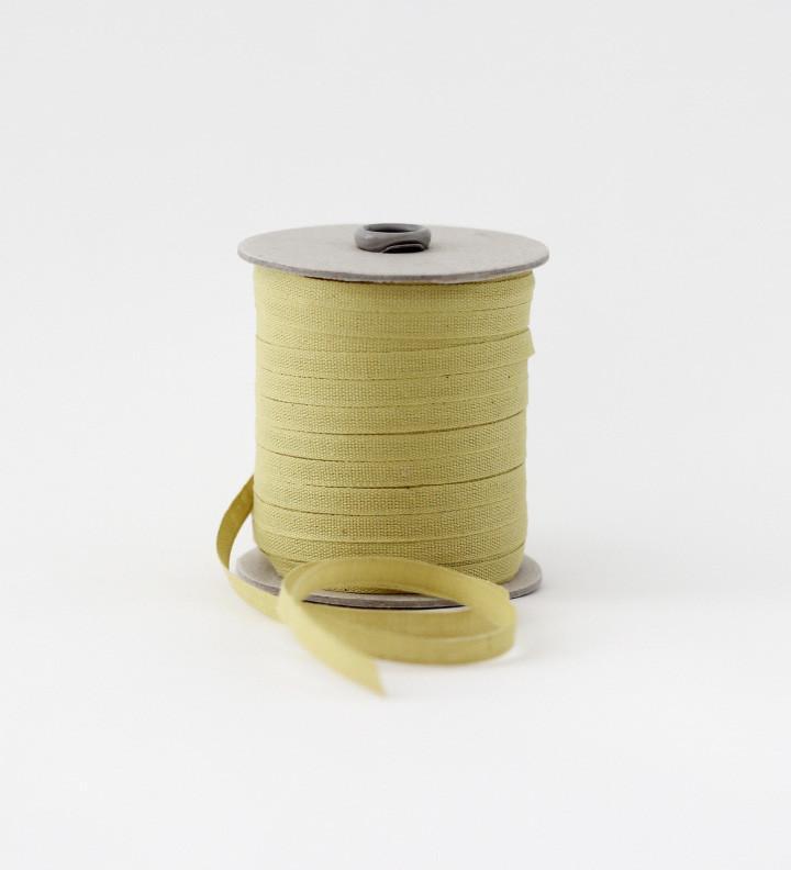 Cintas de Algodón "Tight Weave" 6 mm ancho <br> Por Metro