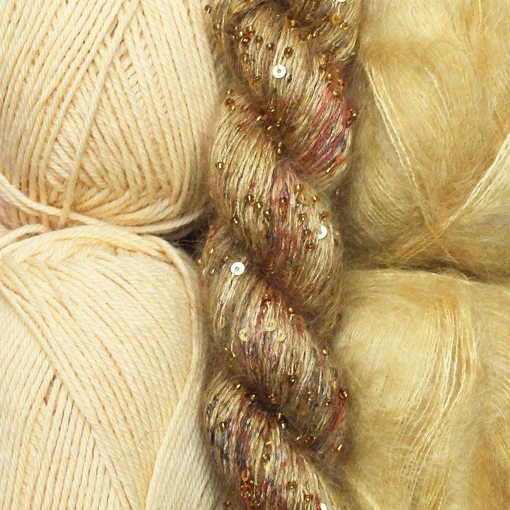 Kit de Hilados "Moulin Rouge Cardigan" de Pope Vergara <br> Versión Artyarns - Elegir Color