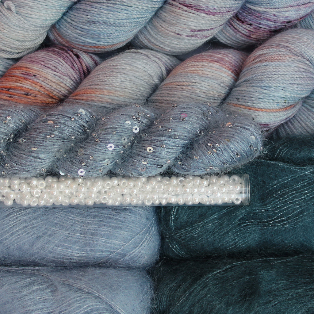 Kit de Hilados "Golden Dust" de Pope Vergara <br> Versión Artyarns - Elegir Color