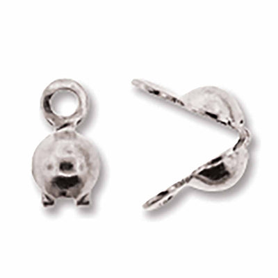 Tapa Nudos Para Bisuteria 3.5 mm/par  Elegir Color