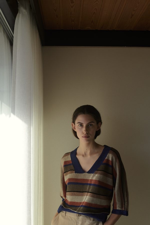 Patrón "Barcelona Blouse" <br> de Torhild Trydal para Isager (Inglés)