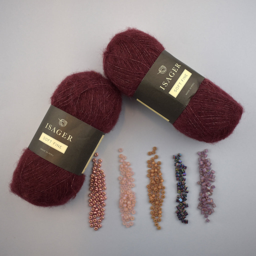 Kit de Tejido Cárdigan "Ethereal" de Pope Vergara <br> Elegir Color