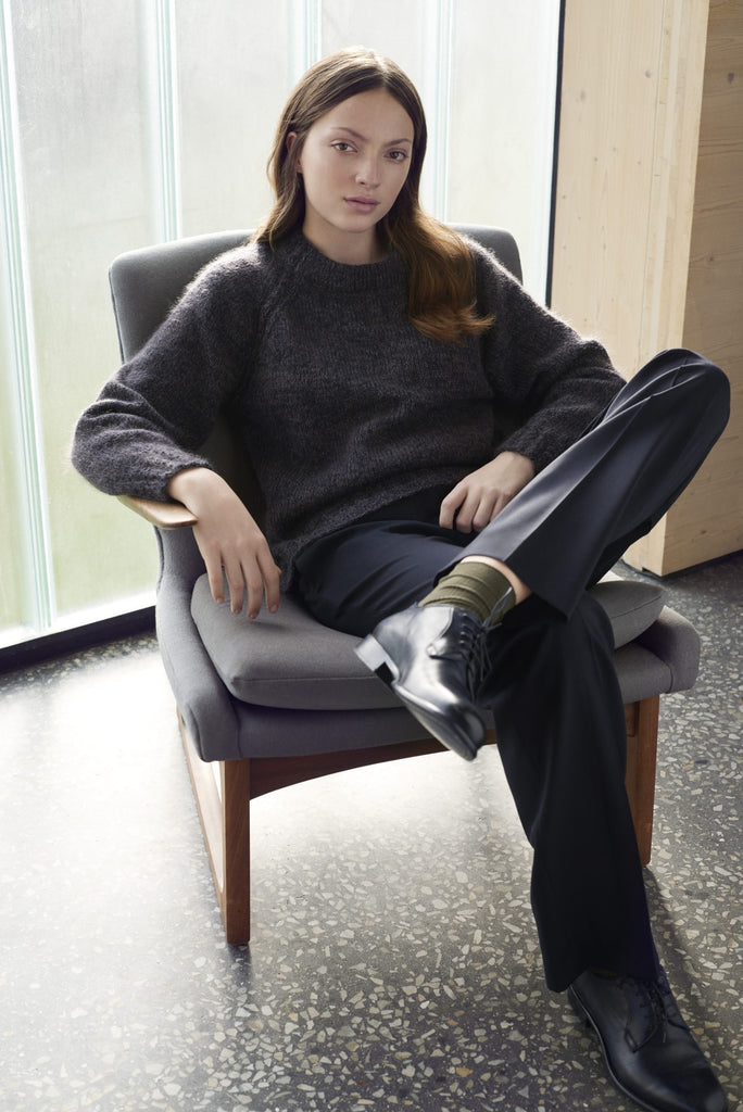 Patrón "C2 Raglan Sweater" <br> Helga Isager (Inglés)