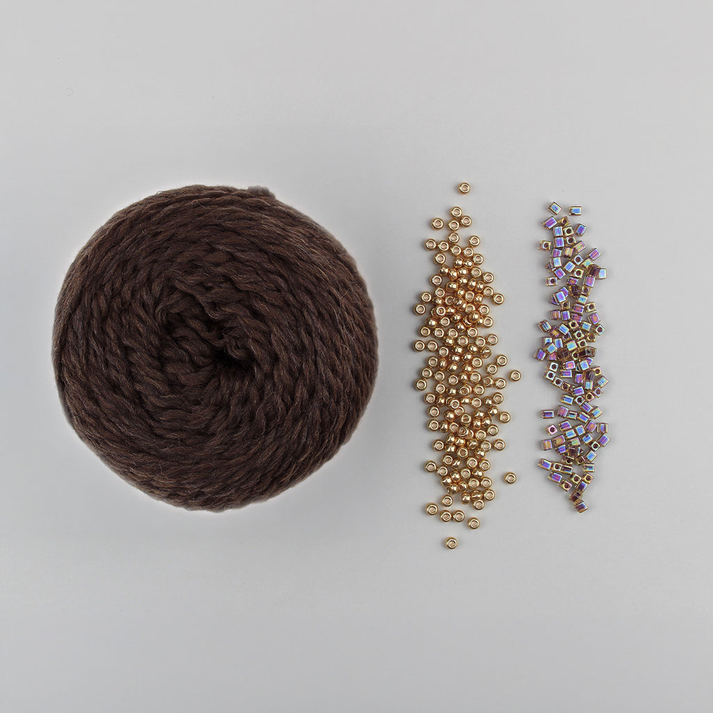 Kit de Tejido Suéter "Storm" de Pope Vergara <br> Versión Genmou de Daruma (Elegir Color)