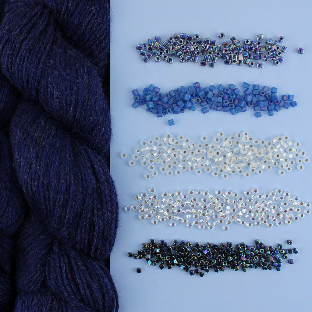 Kit de Tejido Suéter "Gilded Shadows" de Pope Vergara <br> Elegir Color