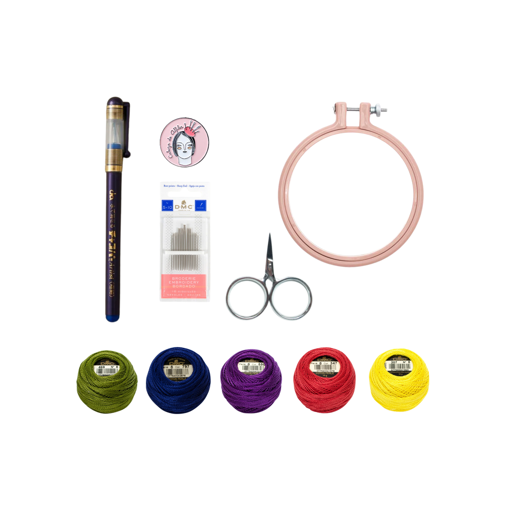 Set de Regalo <br> Bordadora Principiante