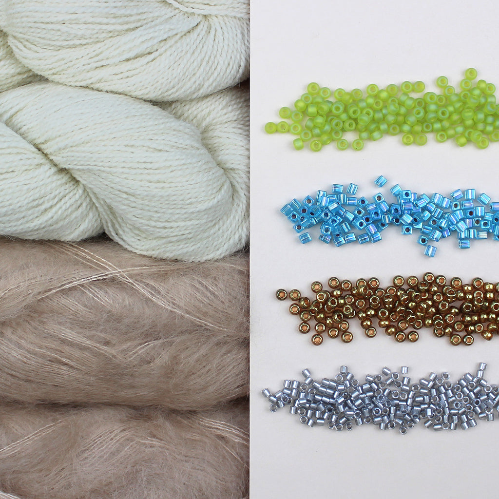 Kit de Tejido Suéter "Scrabs" de Pope Vergara <br> Elegir Color
