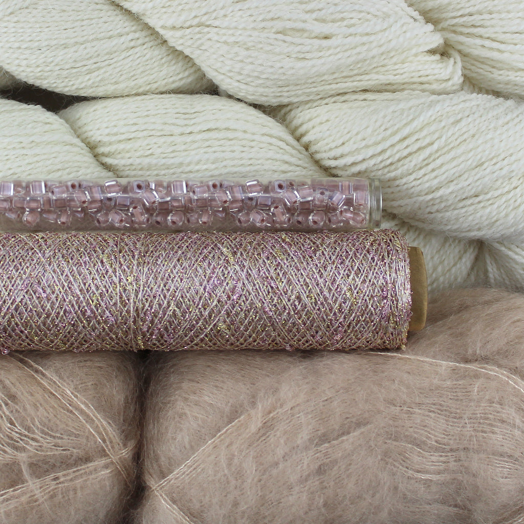 Kit de Tejido "Braid Sweater" de Pope Vergara <br> Versión Isager + Twinkle - Elegir Color