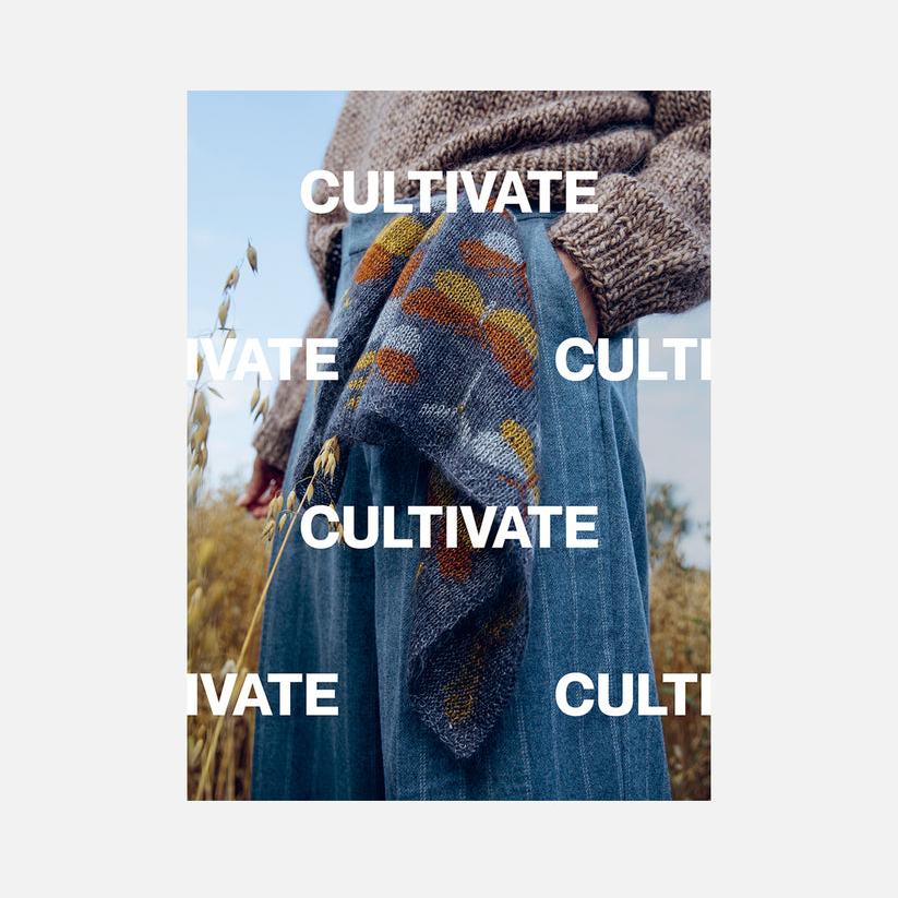 Libro de tejido Laine "Cultivate: Knitting the Beauty of Nature" <br> Dee Hardwicke, Jonna Helin