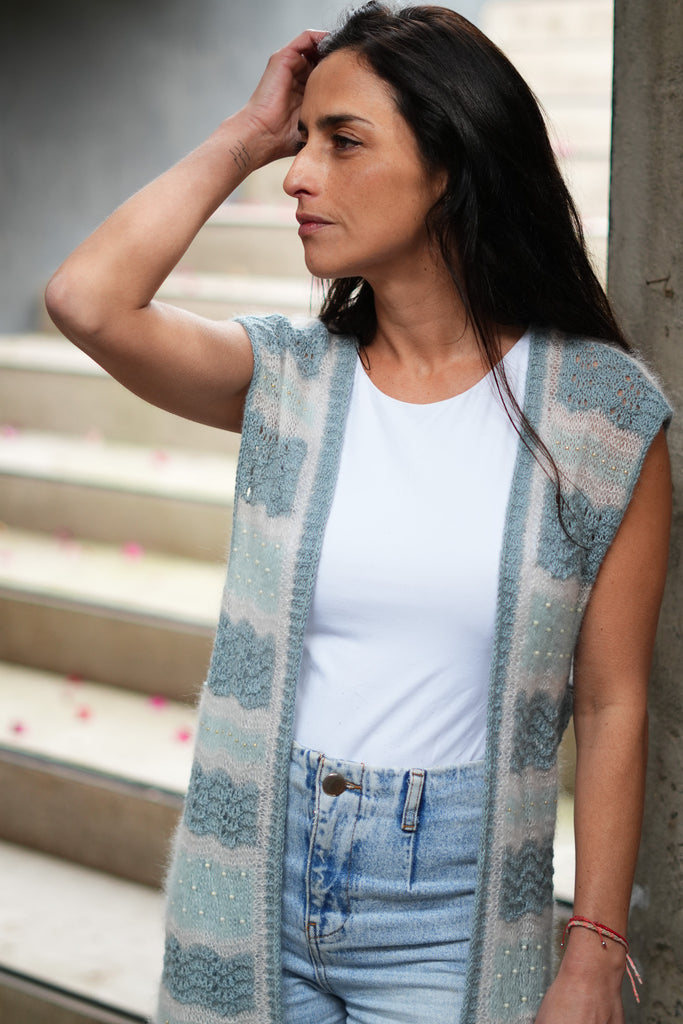 Patrón Digital "Elegant Cardigan & Vest"