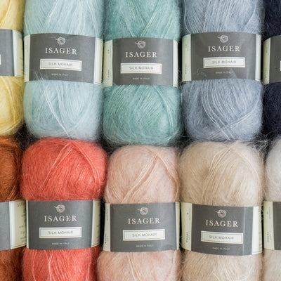 Silk Mohair  (75% Kid Mohair / 25% Seda)